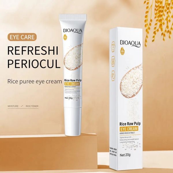 Regenerating cream for the skin around the eyes with rice extract, 20g.